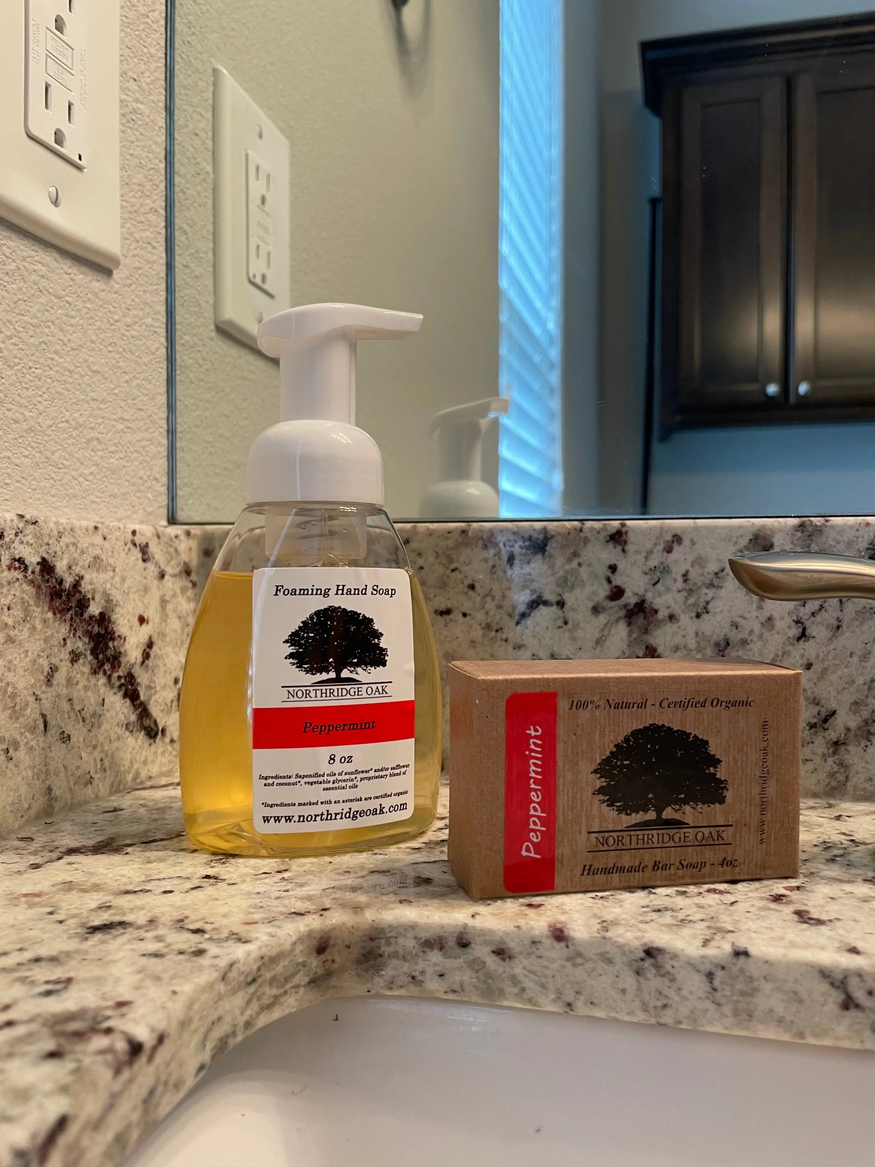 Organic Bar and Foaming Soaps Northridge Oak