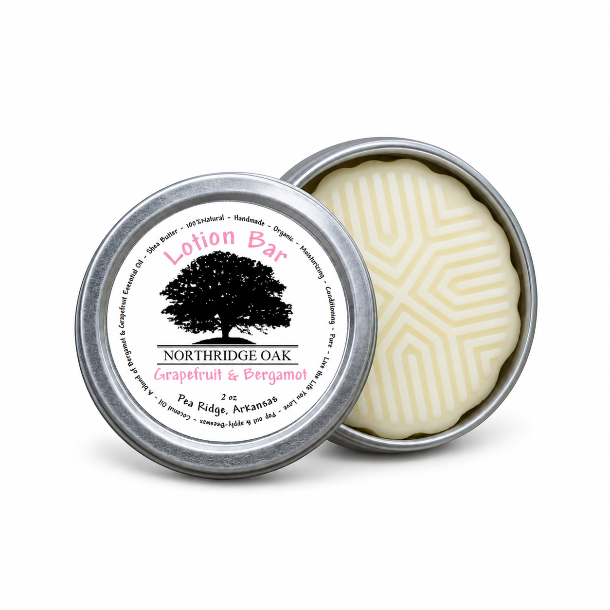 Grapefruit Bergamot Shea Butter Lotion Bar Northridge Oak