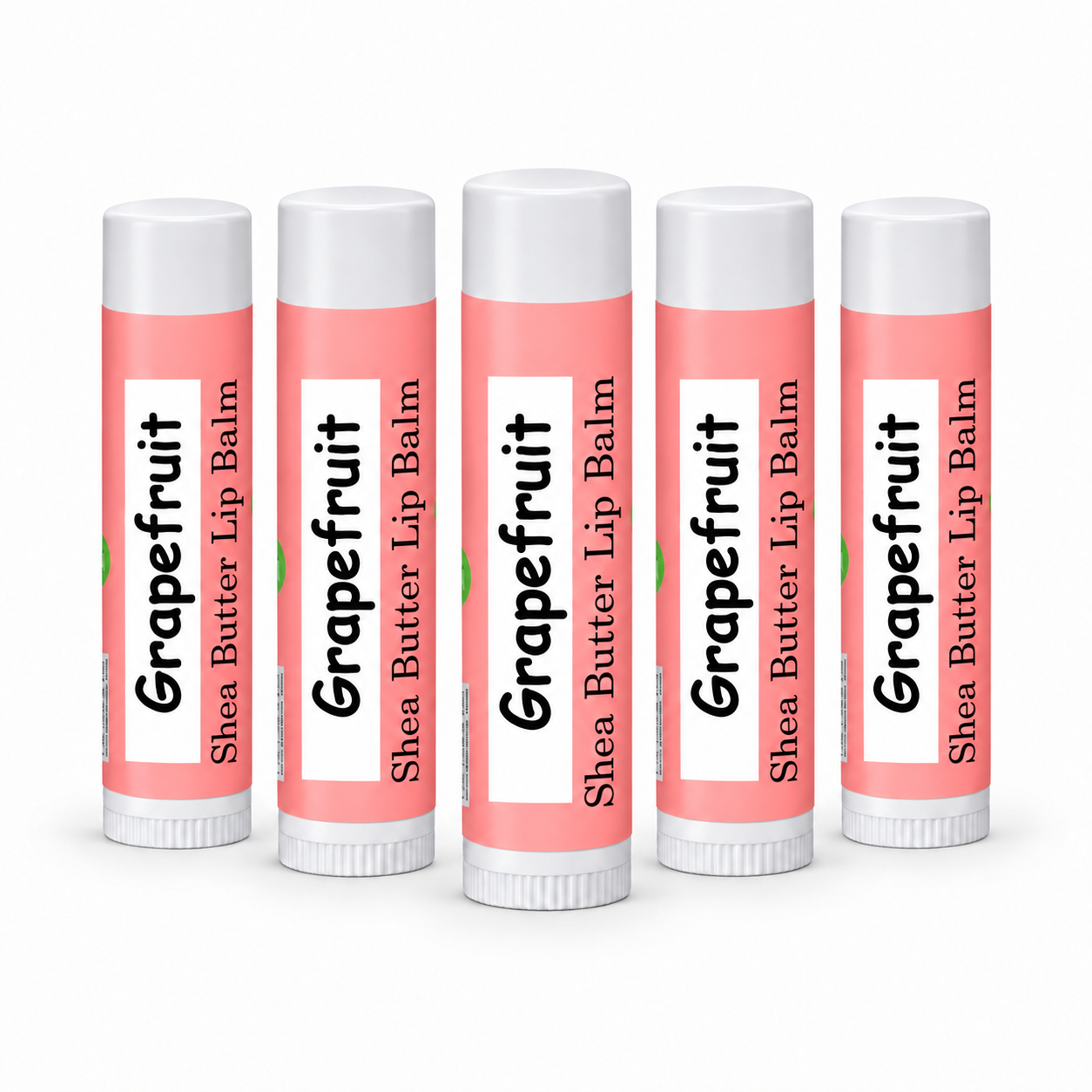 Beeswax Lip Balm – Grapefruit 5 Pack Northridge Oak