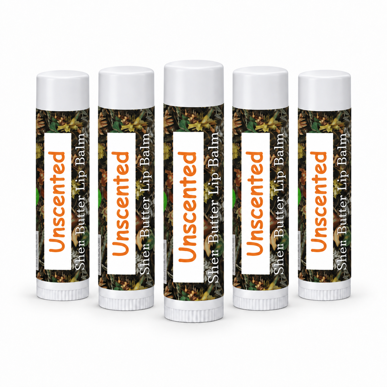 Beeswax Lip Balm – Unscented 5 Pack Northridge Oak
