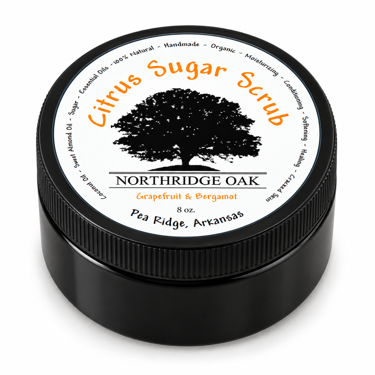 Citrus Sugar Scrub – 8 oz Northridge Oak