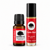 Code Red Essential Oil Blend + Roller Set Northridge Oak