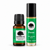 Focus Essential Oil Blend + Roller Set Northridge Oak