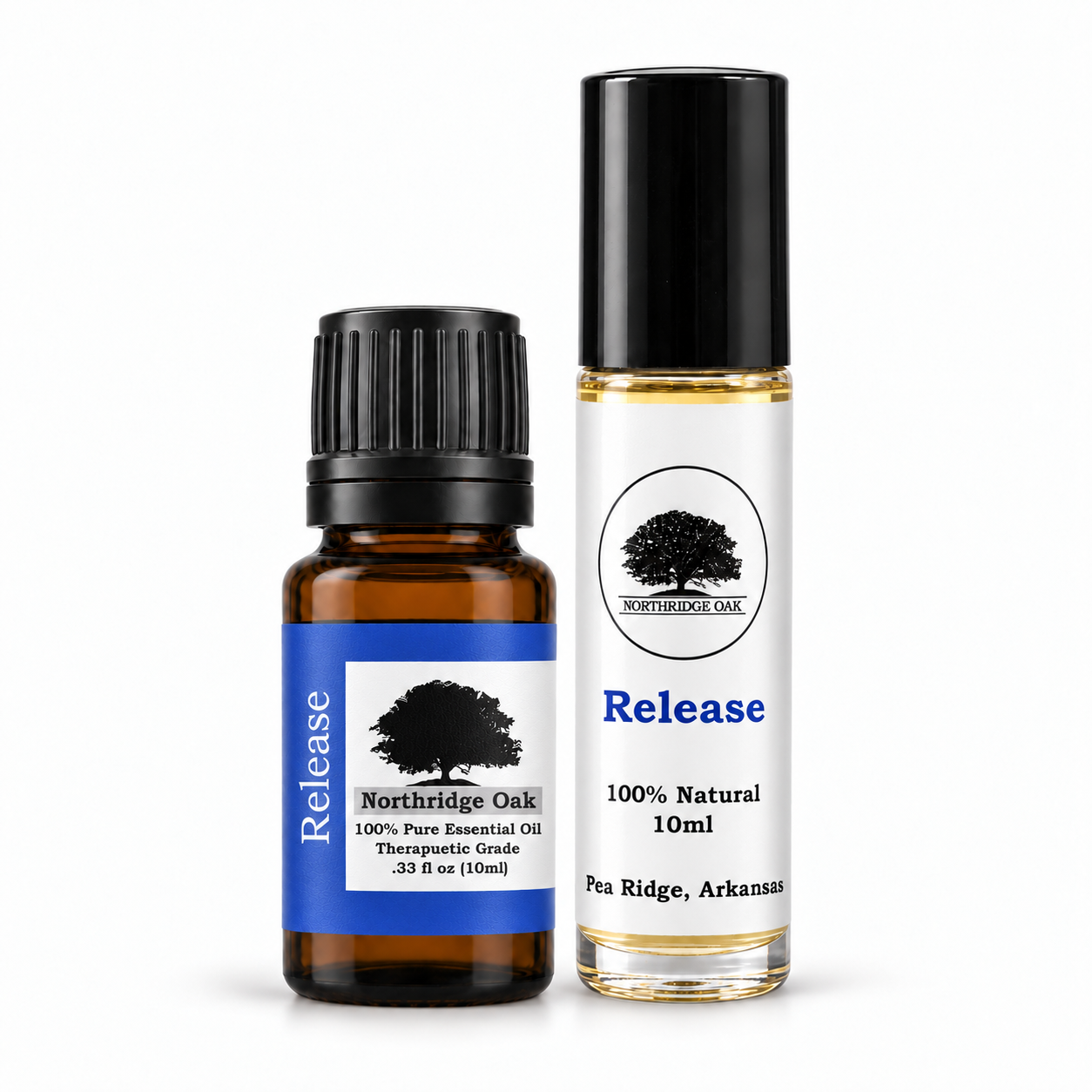 Release Essential Oil Blend + Roller Set Northridge Oak