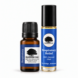 Respiratory Relief Essential Oil Blend + Roller Set Northridge Oak