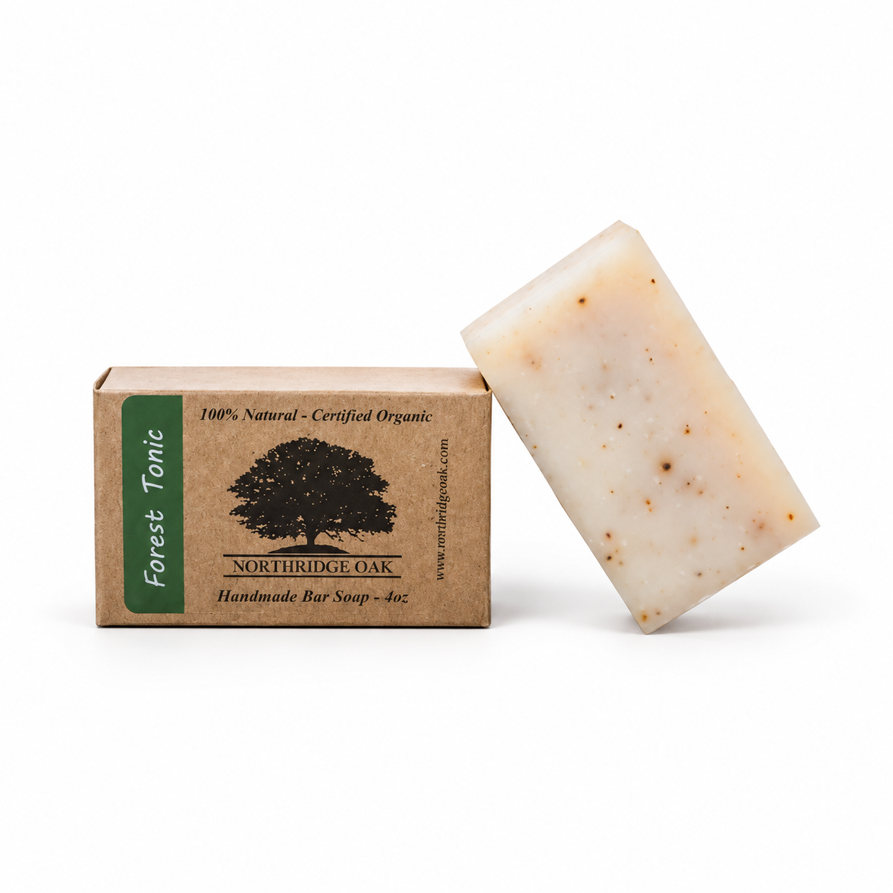 Northridge Oak - Organic Bar Soap - Forest Tonic - 4oz Northridge Oak