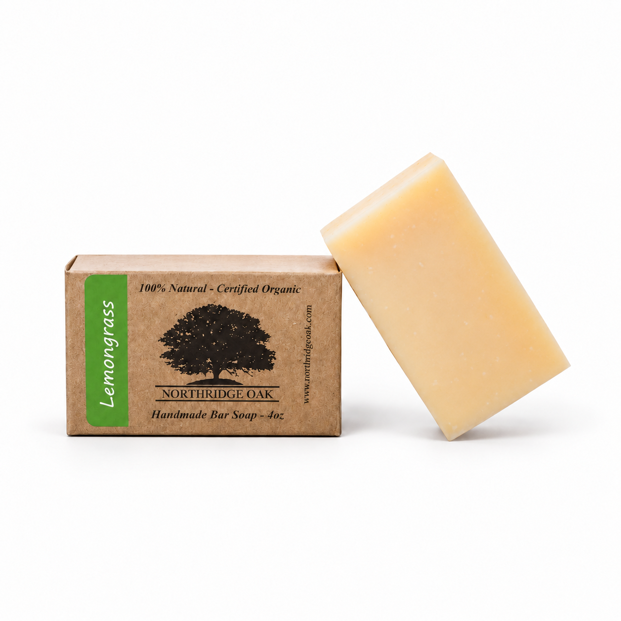Lemongrass Medley Organic Bar Soap – 4 oz Northridge Oak