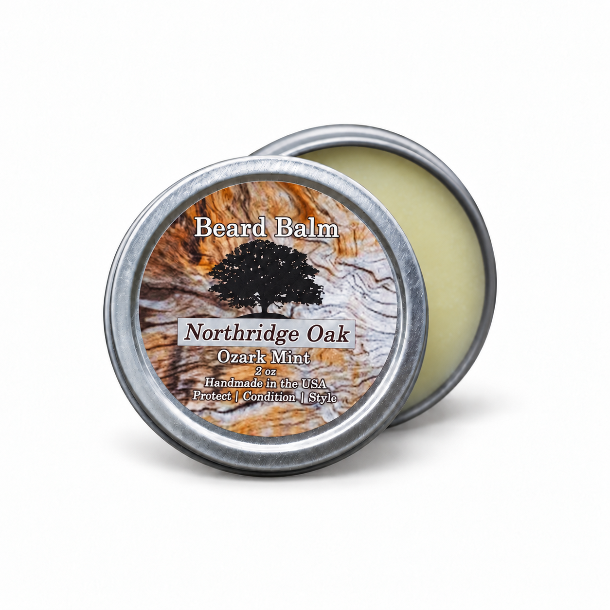 Ozark Mint Beard Balm Northridge Oak