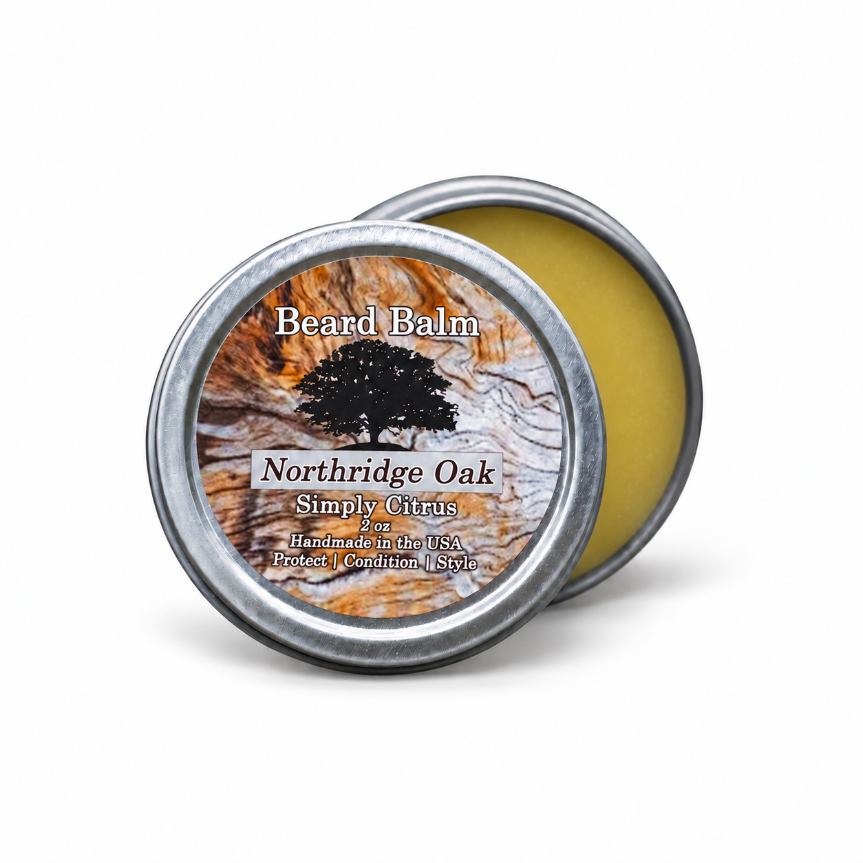 Simply Citrus Beard Balm Northridge Oak