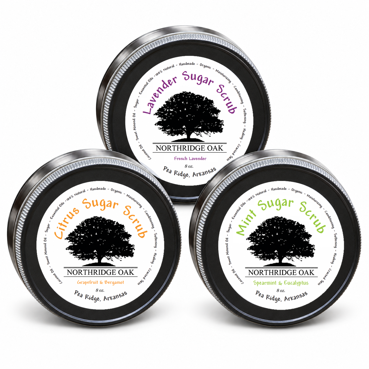 Sugar Scrub Variety Pack Northridge Oak