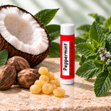 Beeswax Lip Balm - Peppermint Northridge Oak
