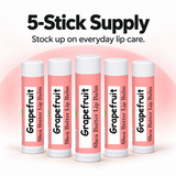 Beeswax Lip Balm – Grapefruit 5 Pack Northridge Oak