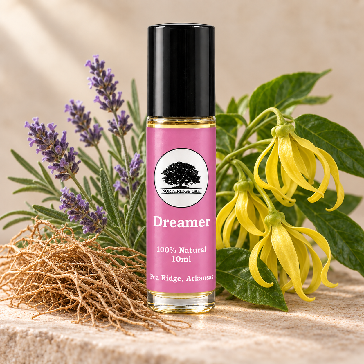 Dreamer Essential Oil Roller – 10 mL Northridge Oak