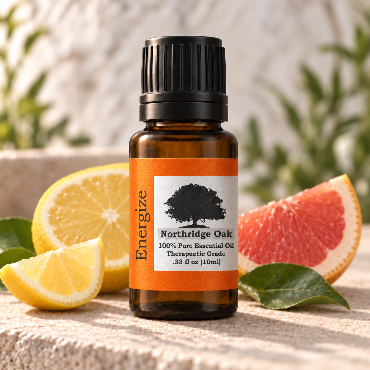 Energize Essential Oil Blend – 100% Pure, 10 mL Northridge Oak