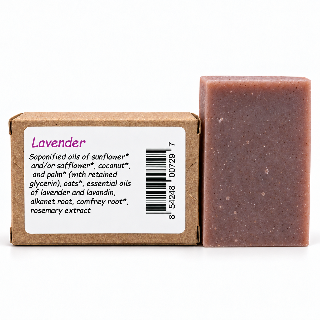Organic Bar Soap – Lavender – 4 oz Northridge Oak