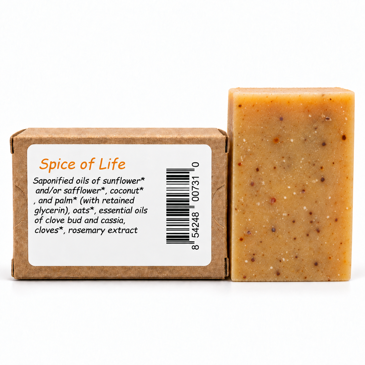 Organic Bar Soap – Spice of Life – 4 oz Northridge Oak