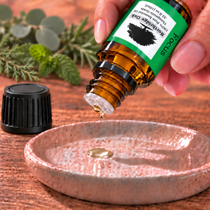 Focus Essential Oil Blend – 100% Pure, 10 mL Northridge Oak