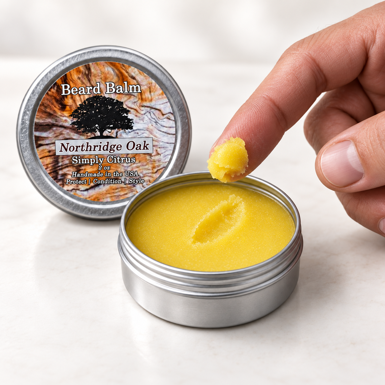 Beard Balm – Simply Citrus Northridge Oak