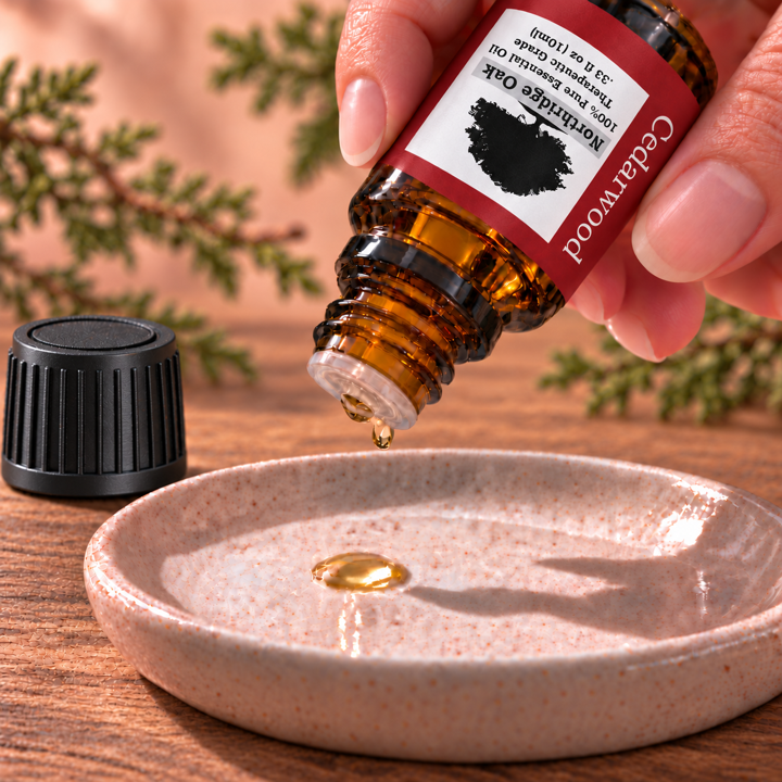 100% Pure Cedarwood Essential Oil – 10 mL Northridge Oak