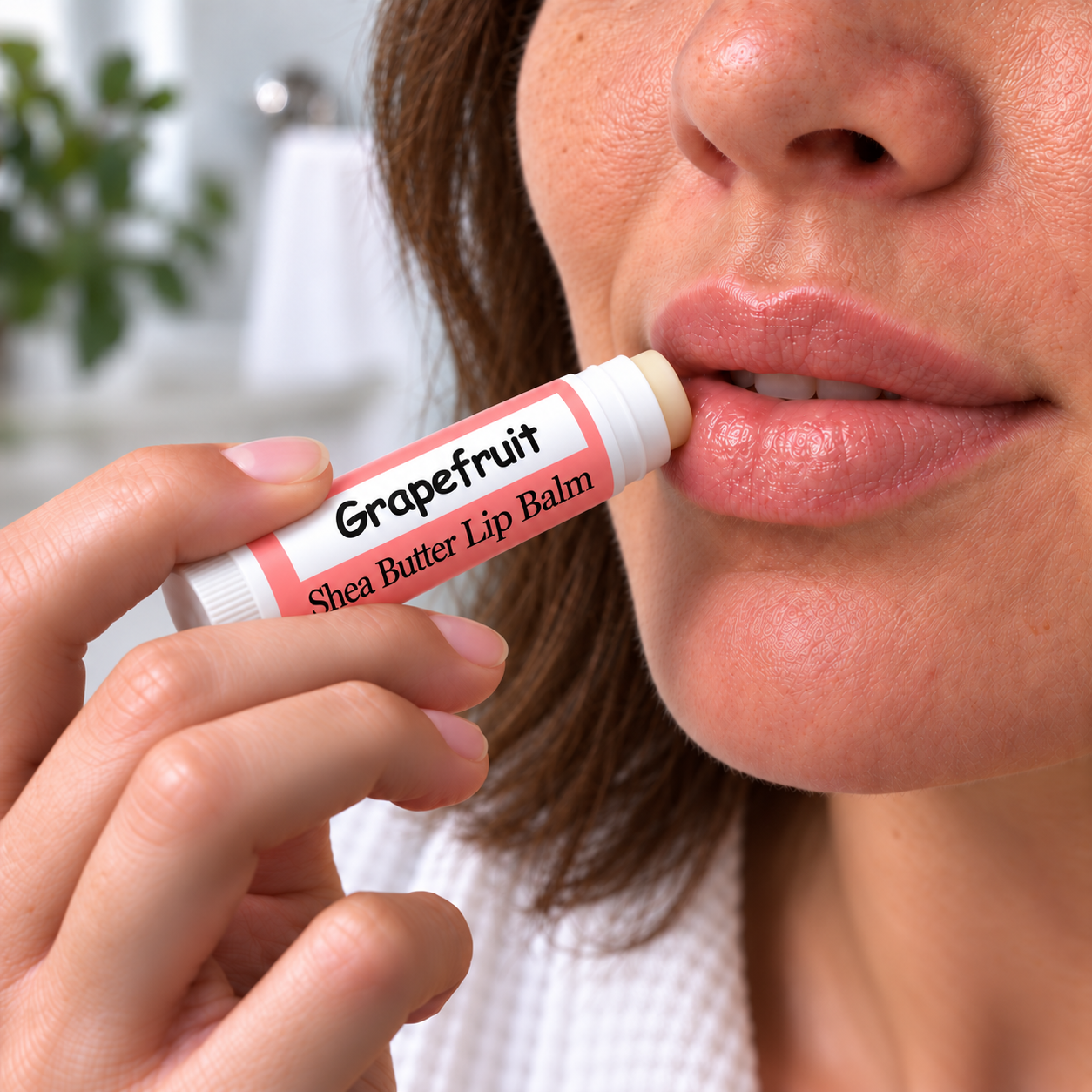 Beeswax Lip Balm - Grapefruit Northridge Oak
