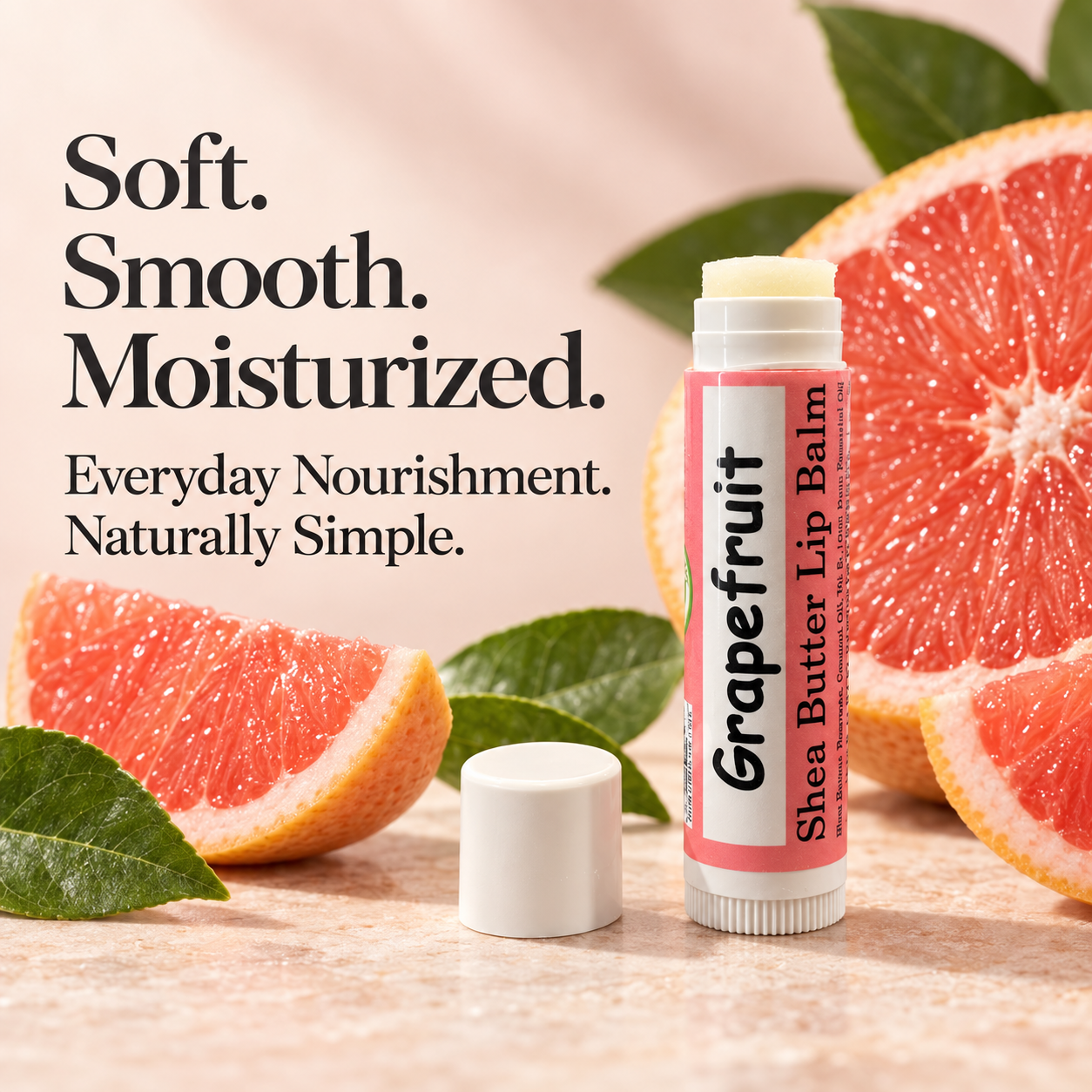 Beeswax Lip Balm – Grapefruit 5 Pack Northridge Oak