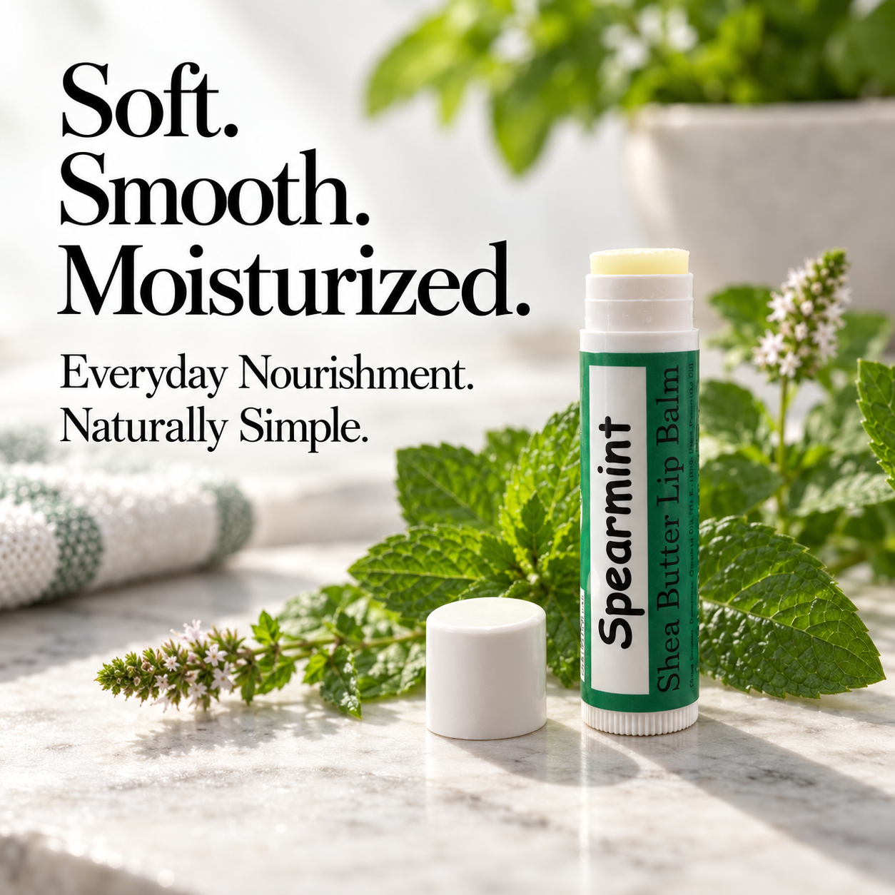 Beeswax Lip Balm – Spearmint 5 Pack Northridge Oak