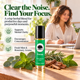 Focus Essential Oil Roller – 10 mL Northridge Oak