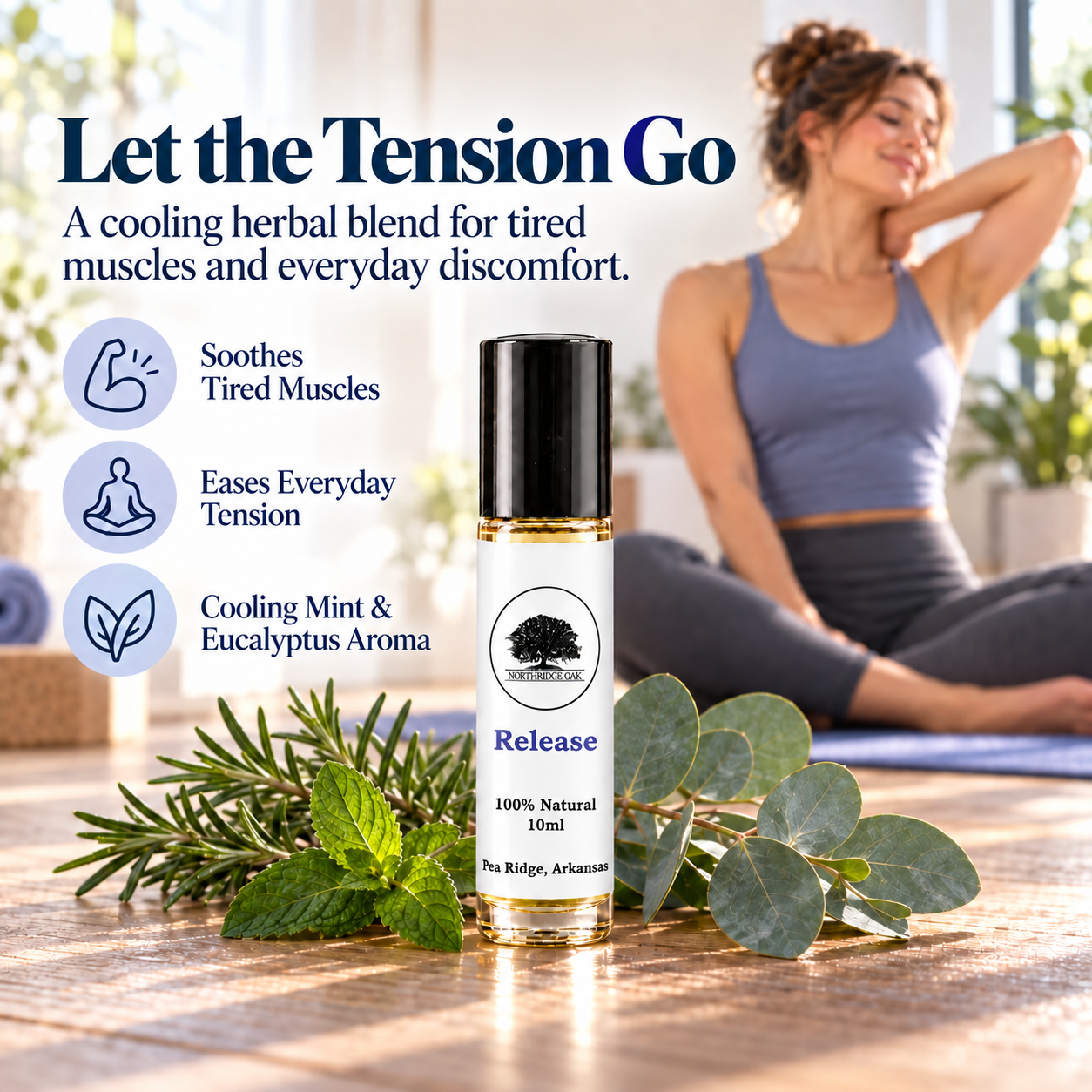 Release Essential Oil Roller – 10 mL Northridge Oak
