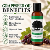 Grapeseed Oil – 4 oz Northridge Oak