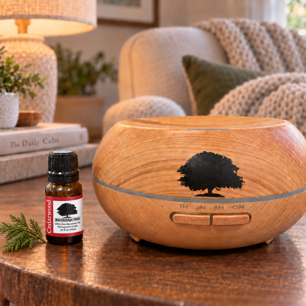 100% Pure Cedarwood Essential Oil – 10 mL Northridge Oak