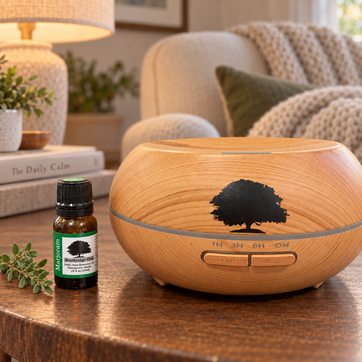 100% Pure Marjoram Essential Oil – 10 mL Northridge Oak