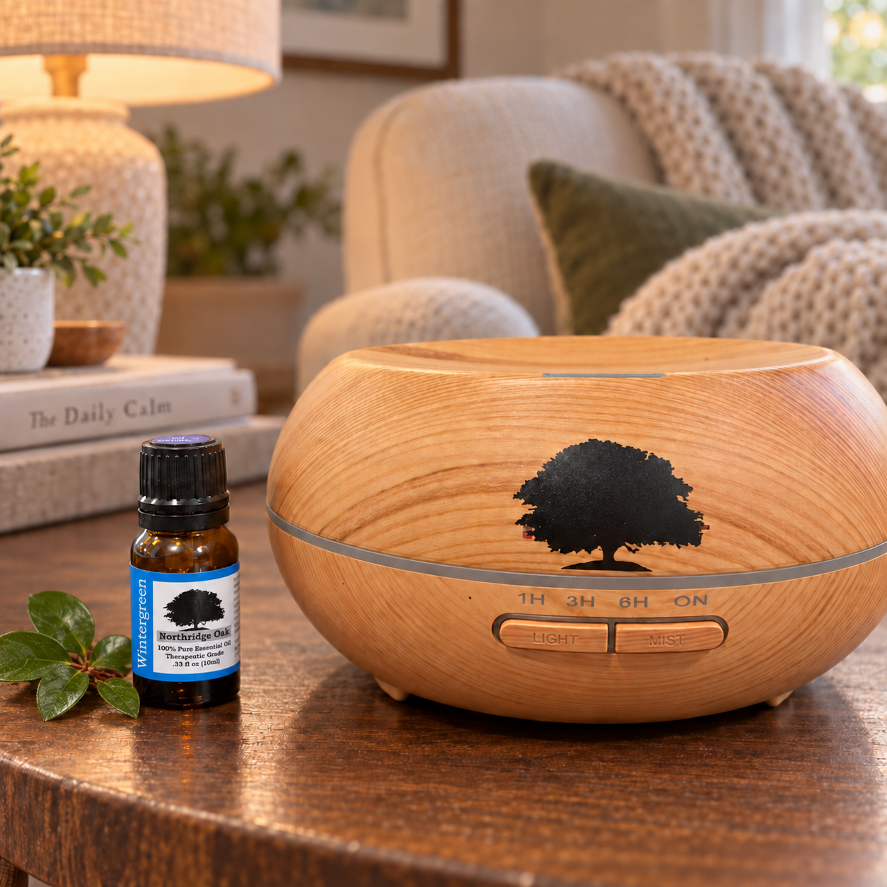 100% Pure Wintergreen Essential Oil – 10 mL Northridge Oak