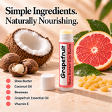 Beeswax Lip Balm – Grapefruit 5 Pack Northridge Oak