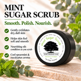 Mint Sugar Scrub – 8 oz Northridge Oak
