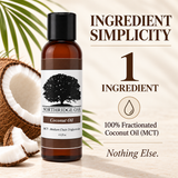 Fractionated Coconut Oil – 4 oz Northridge Oak