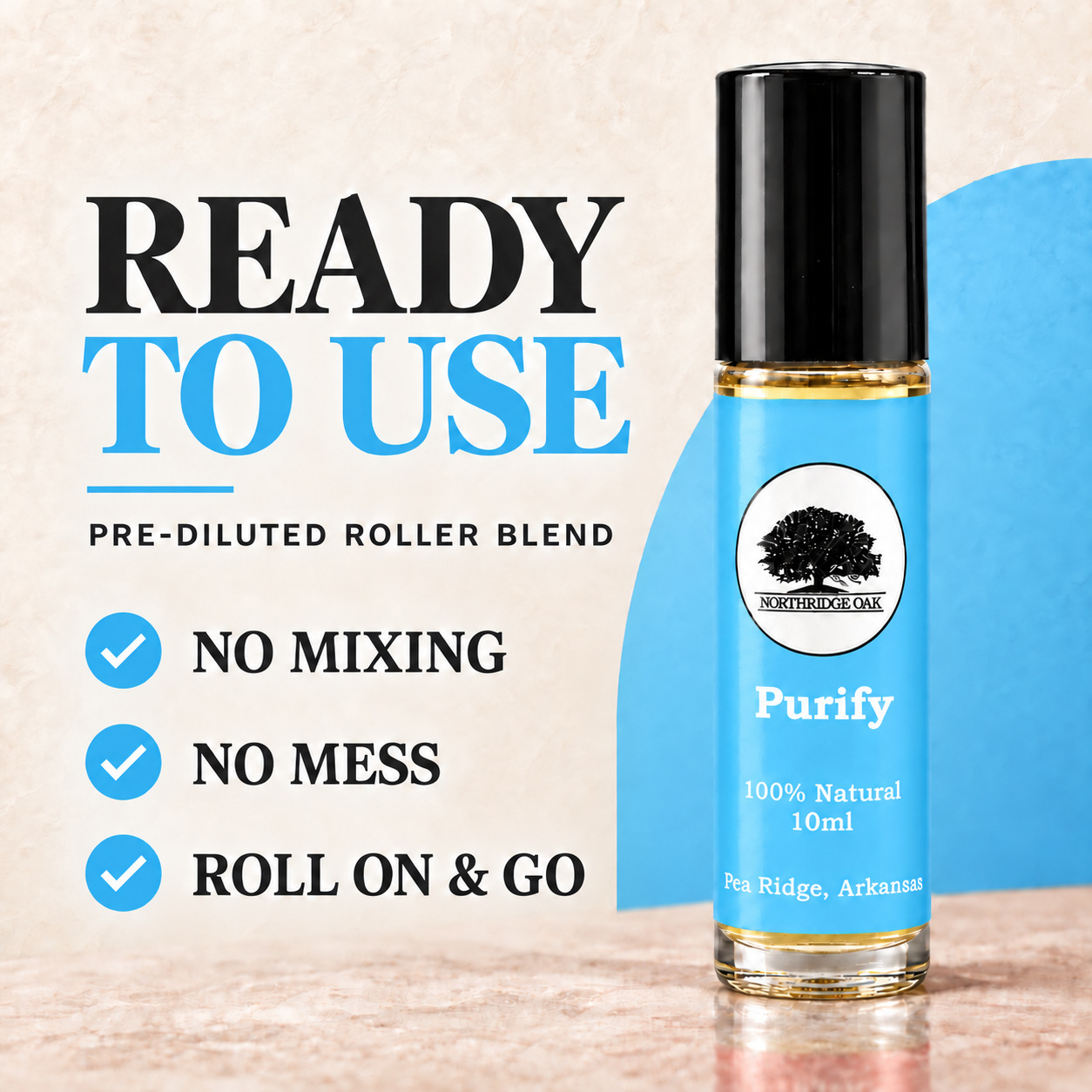 Purify Essential Oil Roller – 10 mL Northridge Oak