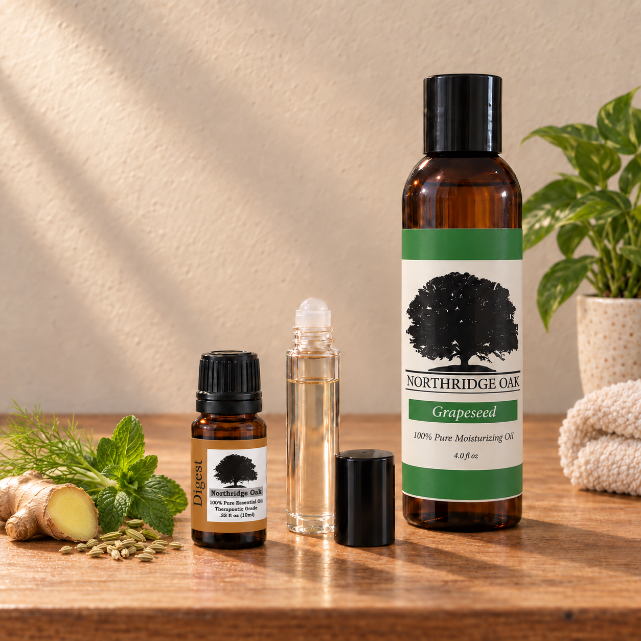 Digest Essential Oil Blend – 100% Pure, 10 mL Northridge Oak