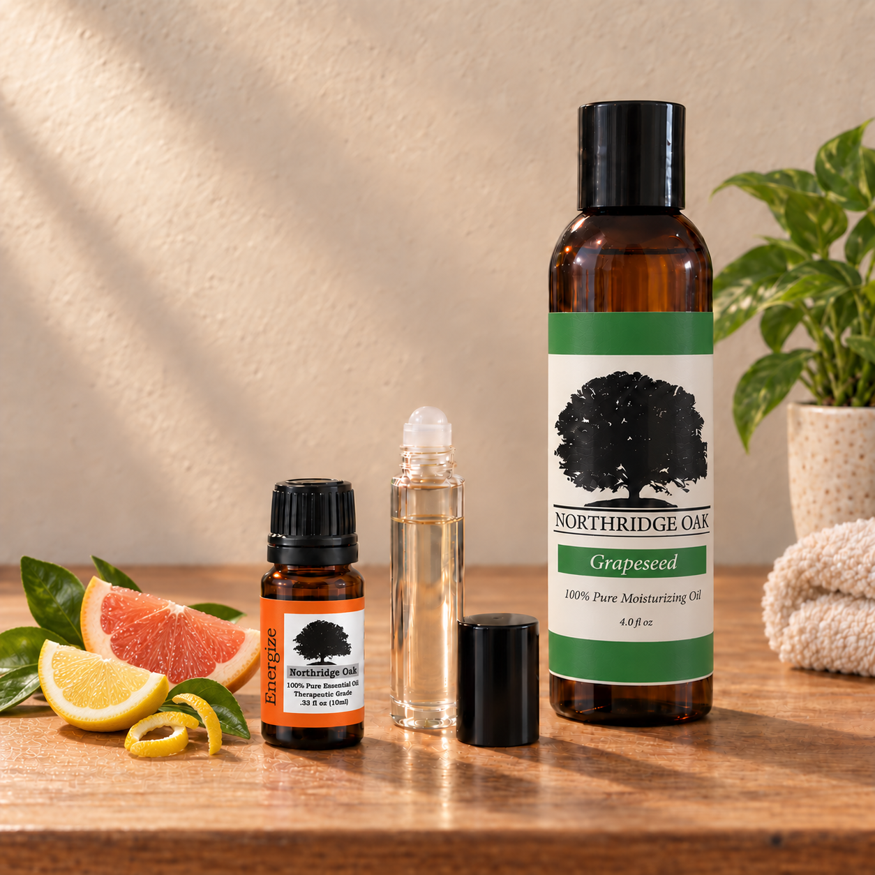 Energize Essential Oil Blend – 100% Pure, 10 mL Northridge Oak