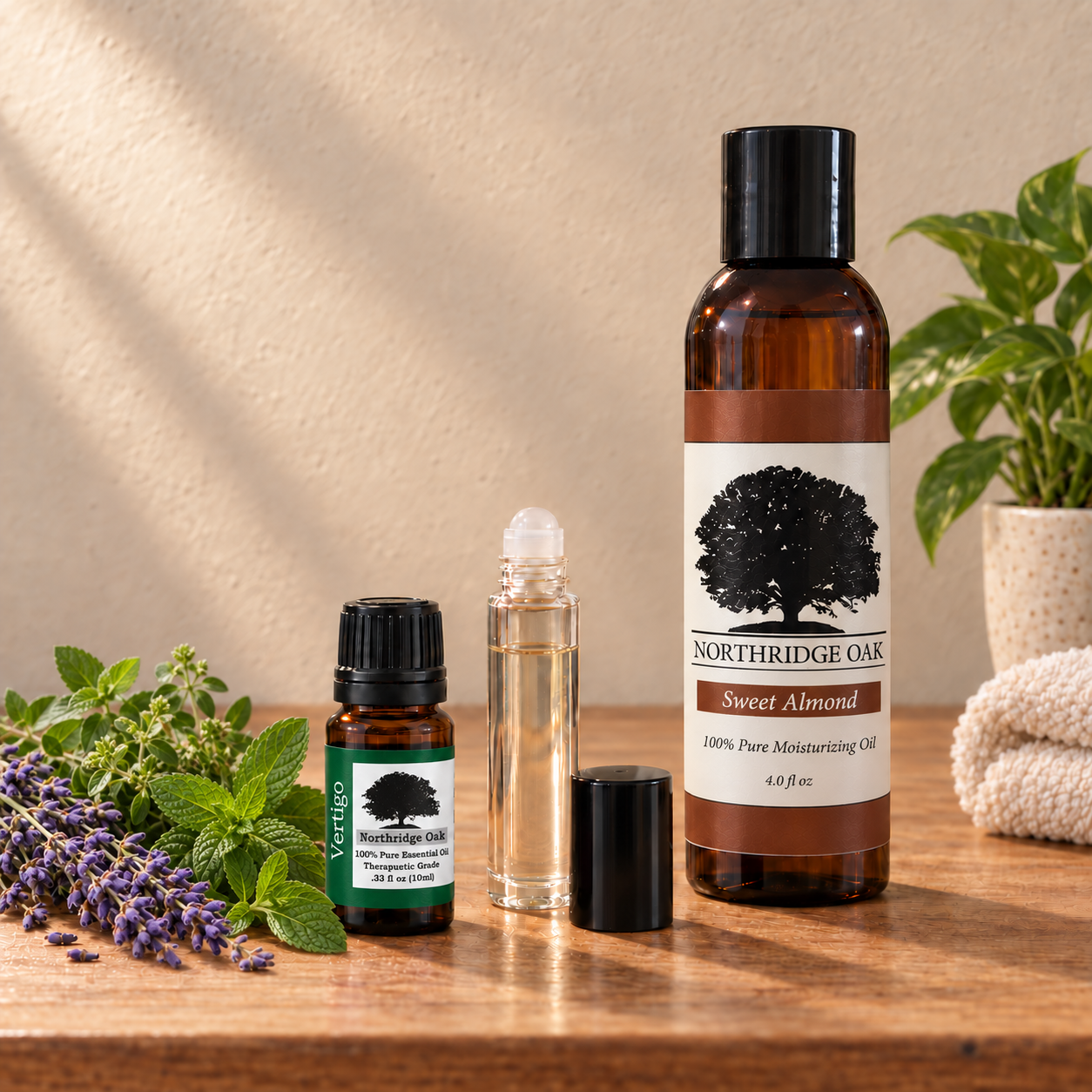 Vertigo Essential Oil Blend – 100% Pure, 10 mL Northridge Oak