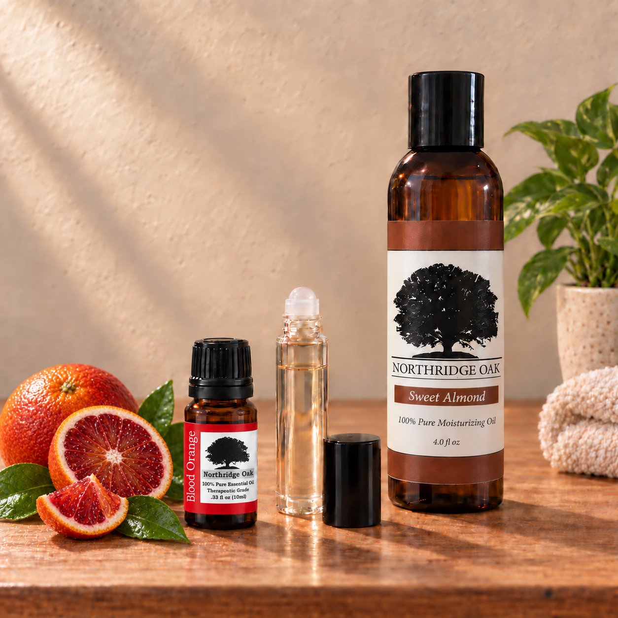 100% Pure Blood Orange Essential Oil – 10 mL Northridge Oak