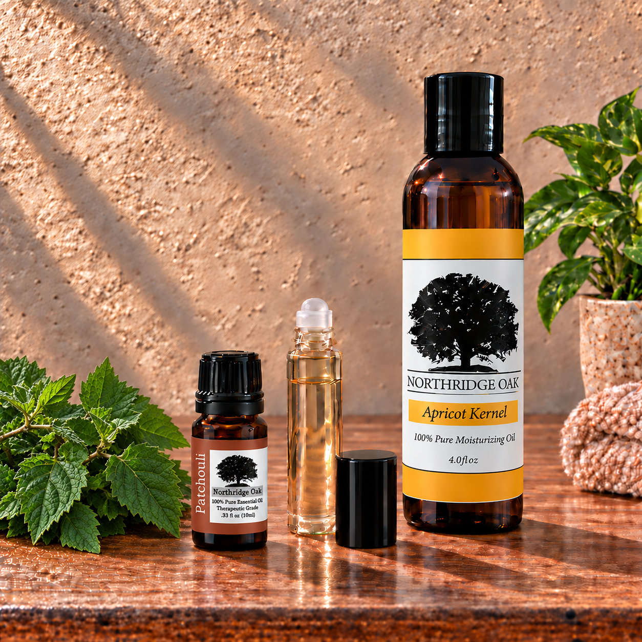 100% Pure Patchouli Essential Oil – 10 mL Northridge Oak