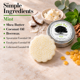 Mint Shea Butter Lotion Bar Northridge Oak