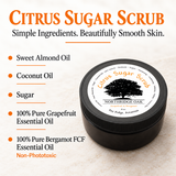 Citrus Sugar Scrub – 8 oz Northridge Oak