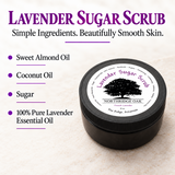 Lavender Sugar Scrub – 8 oz Northridge Oak