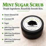 Mint Sugar Scrub – 8 oz Northridge Oak