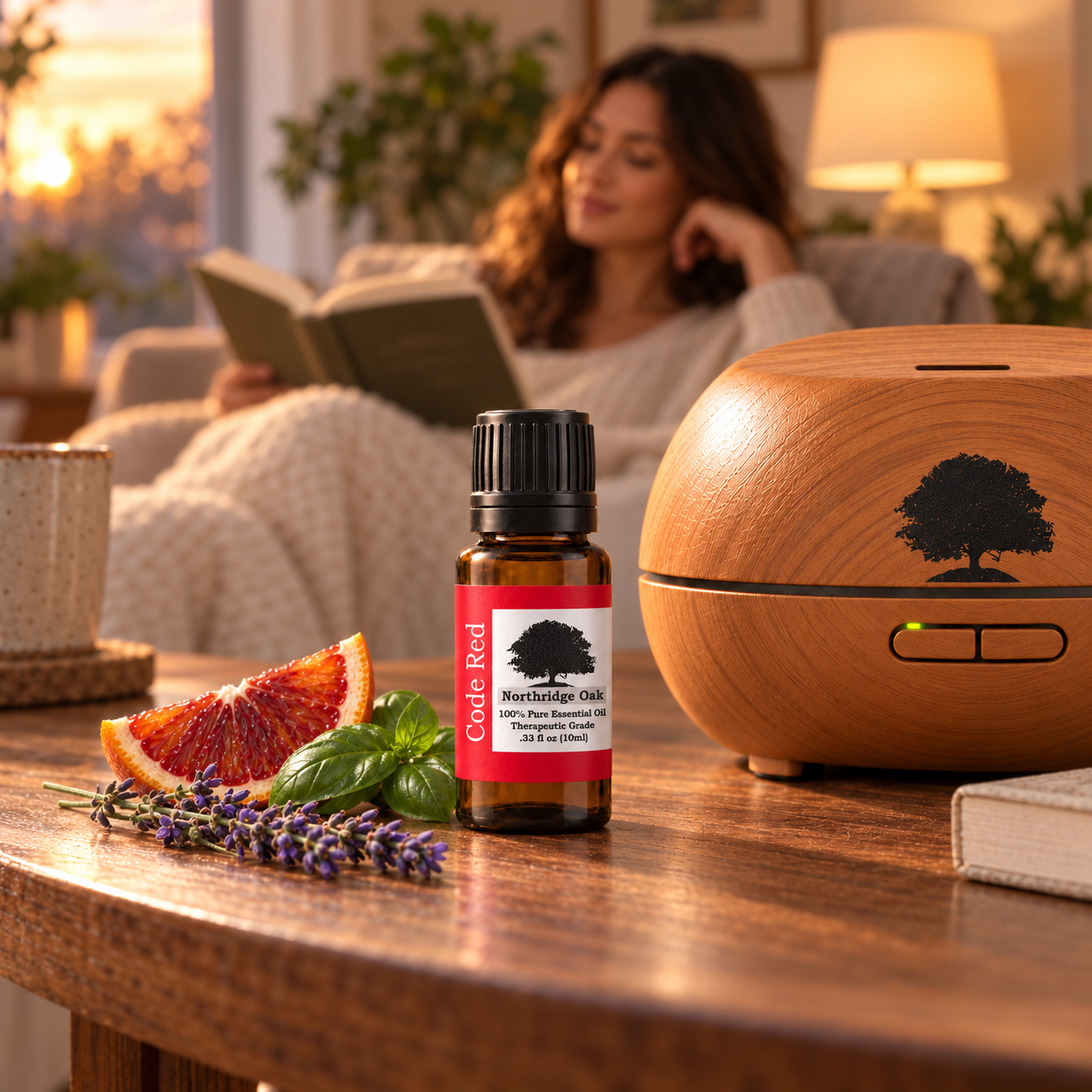 Code Red Essential Oil Blend – 100% Pure, 10 mL Northridge Oak