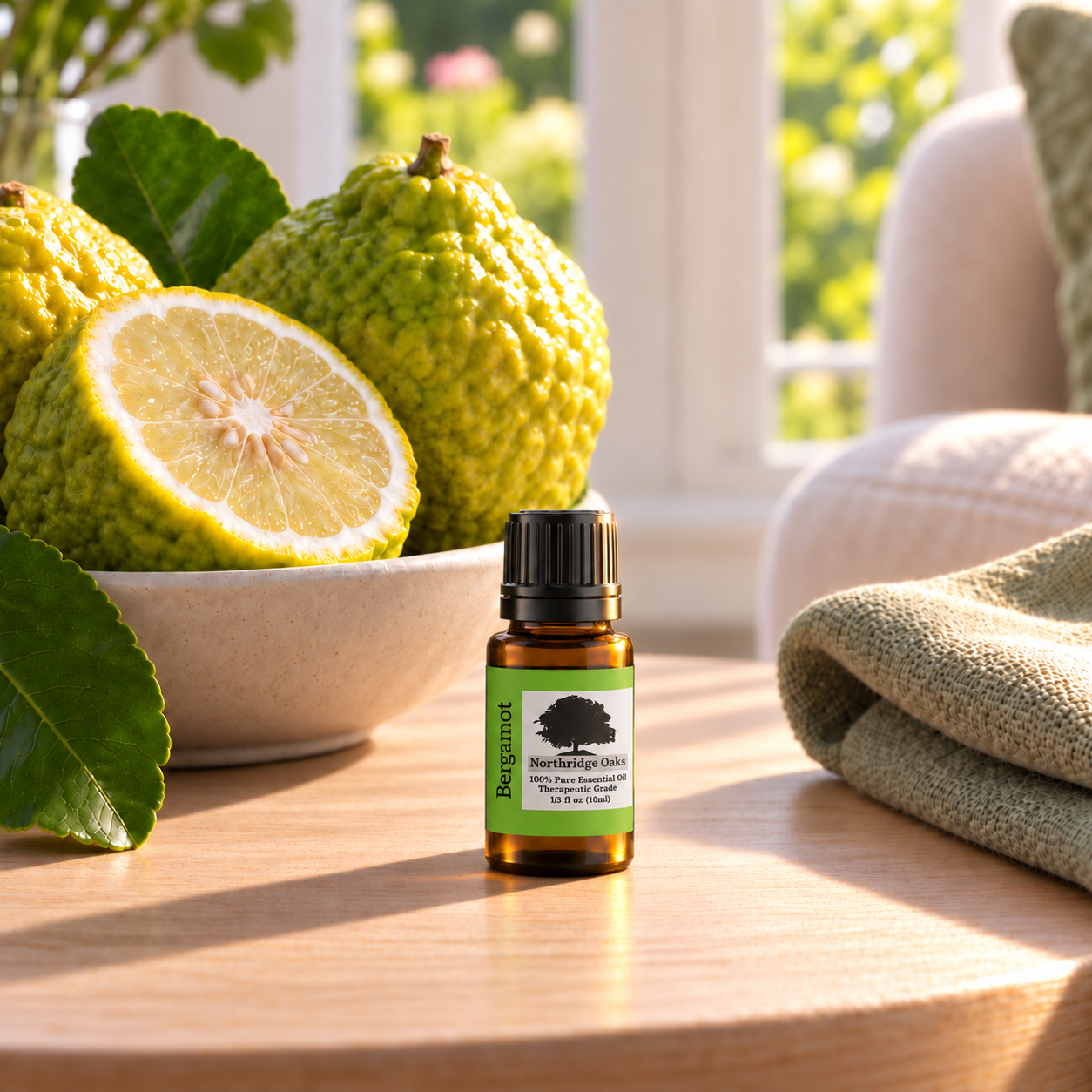 100% Pure Bergamot Essential Oil – 10 mL Northridge Oak