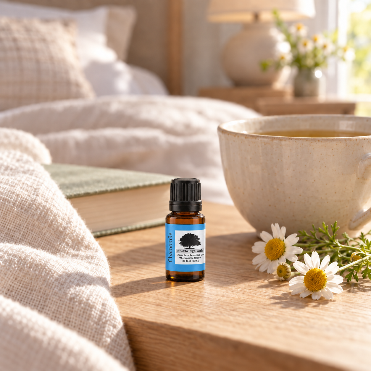 100% Pure German Chamomile Essential Oil – 10 mL Northridge Oak