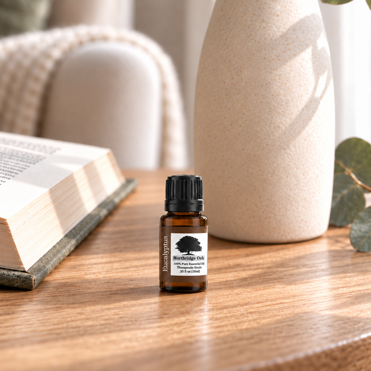 100% Pure Eucalyptus Essential Oil – 10 mL Northridge Oak
