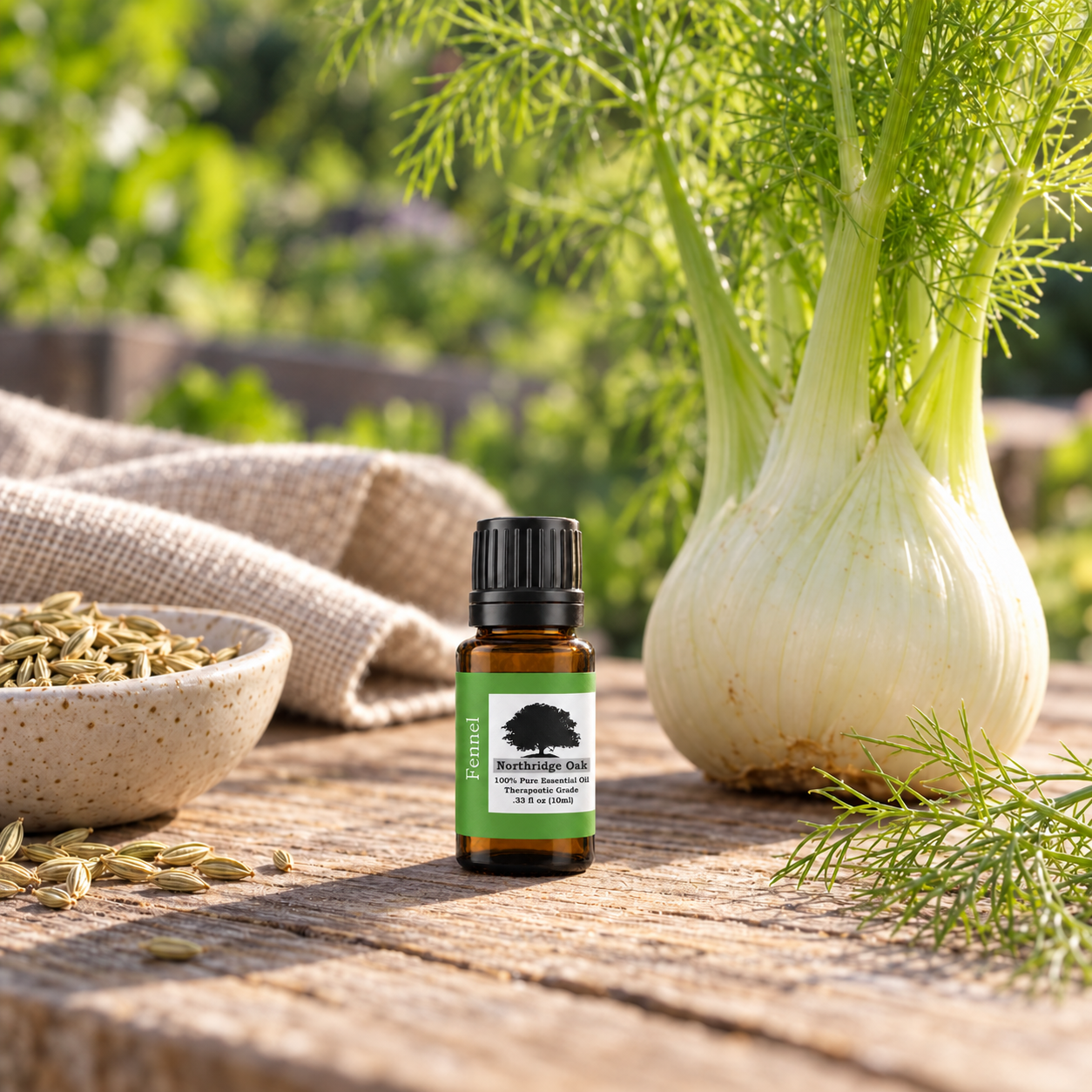 100% Pure Fennel Essential Oil – 10 mL Northridge Oak